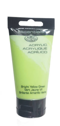 Tub acrilic Langnickel 75 ml - Bright Yellow Green | Royal & Langnickel