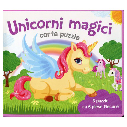 Unicorni magici - Carte puzzle | 