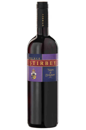 Vin rosu - Negru de Dragasani, 2016, sec | Domeniile Stirbey