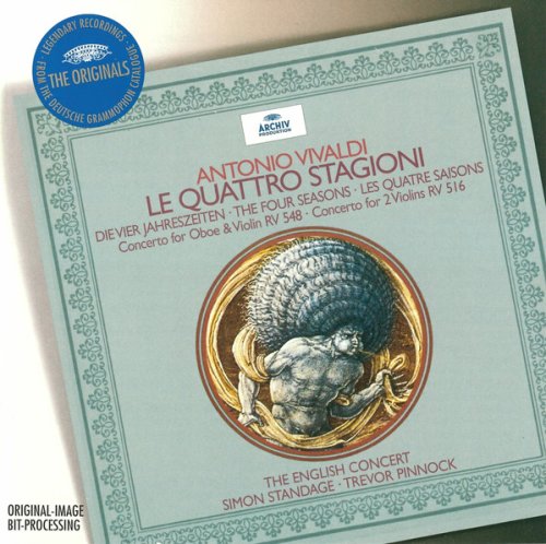 Vivaldi: Le Quattro Stagioni / Concerto for Oboe & Violin RV 548 / Concerto for 2 Violins RV 516 | Trevor Pinnock, Simon Standage, The English Concert