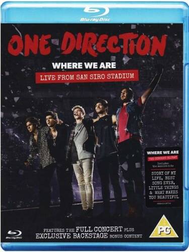 Where We Are: Live From San Siro Stadium Blu-ray | One Direction