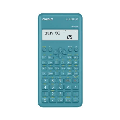 Calculator stiintific Casio FX-220 Plus, 181 functii, albastru