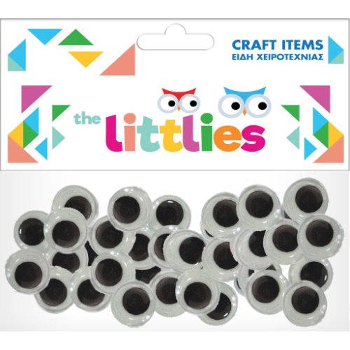 Set 100 bucati ochi mobili pentru craft The littlies
