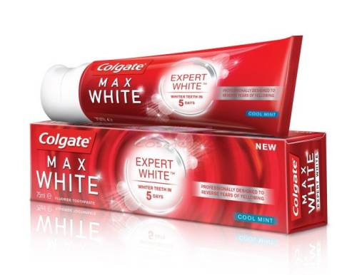 COLGATE MAX WHITE EXPERT WHITE COOL MINT PASTA DE DINTI