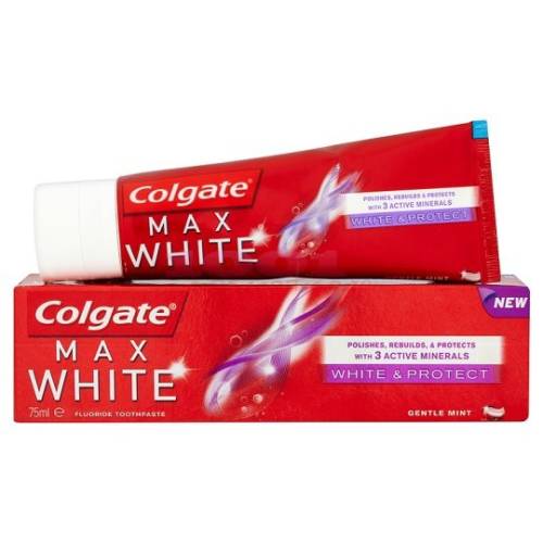 COLGATE MAX WHITE WHITE & PROTECT PASTA DE DINTI