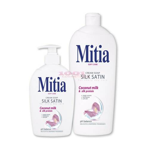 MITIA SAPUN CREMA SILK SATIN WITH COCONUT MILK & SILK PROTEIN