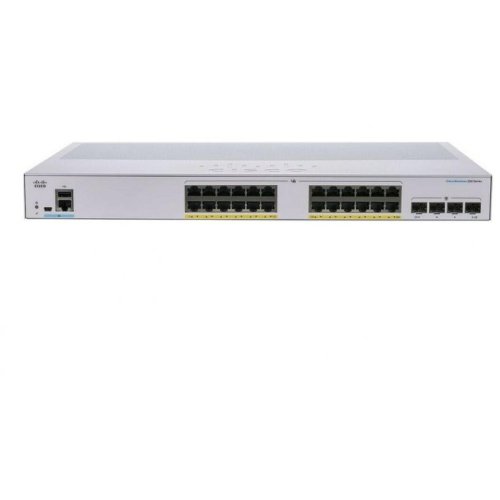 Cisco Switch Cisco CBS250-24FP-4G-EU, 24 Porturi, PoE+
