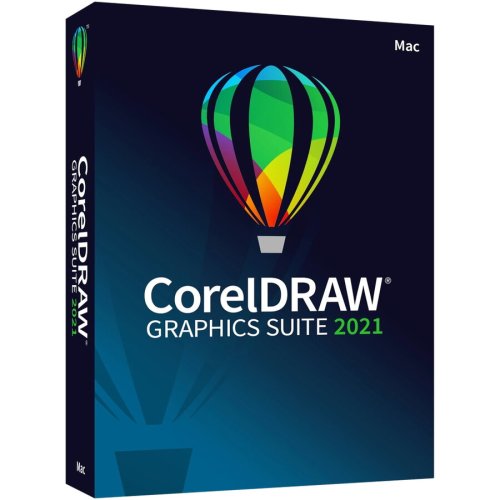 Corel Licenta CorelDRAW Graphics Suite 2021, 1 utilizator, Mac, abonament anual
