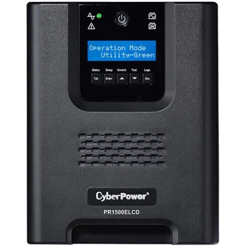 Cyber Power UPS Cyber Power PR1500ELCD, Mini tower, 1500 VA, 1350 W, AVR, LCD Display, USB