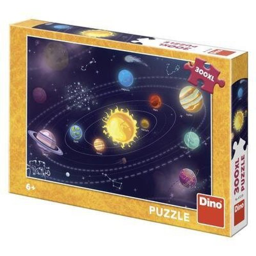 Dino Puzzle - Sistemul solar (300 piese)