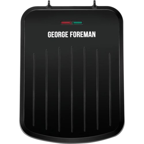 George Foreman Grill George Foreman 25800-56, 1500W, 2 portii, Negru