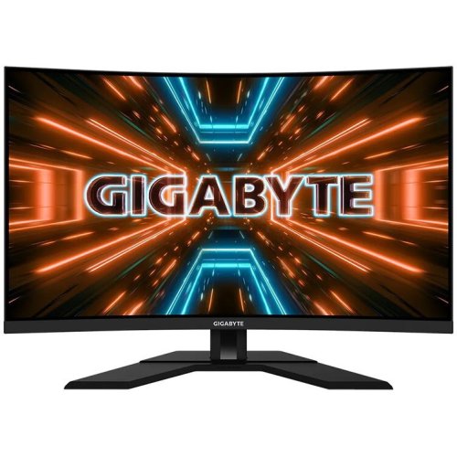 Gigabyte Monitor LED Gaming Curbat Gigabyte M32QC, 31.5inch QHD VA, 1ms, 165Hz, Negru
