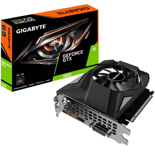 Gigabyte Placa video Gigabyte GeForce® GTX 1650 D6 OC, 4GB GDDR6, 128-bit