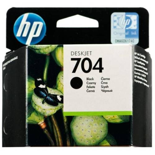 HP Cerneala HP 704 negru