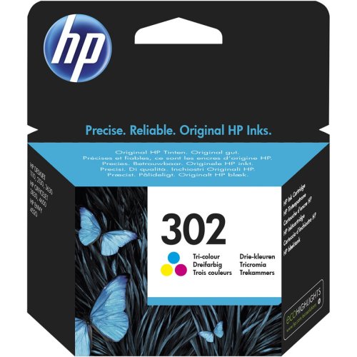 HP HP Cartuş de cerneală original 302 Tricolor