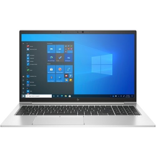 HP Laptop HP EliteBook 855 G8, AMD Ryzen 7 PRO 5850U, 15.6inch, RAM 16GB, SSD 512GB, AMD Radeon Graphics, Windows 10 Pro, Silver