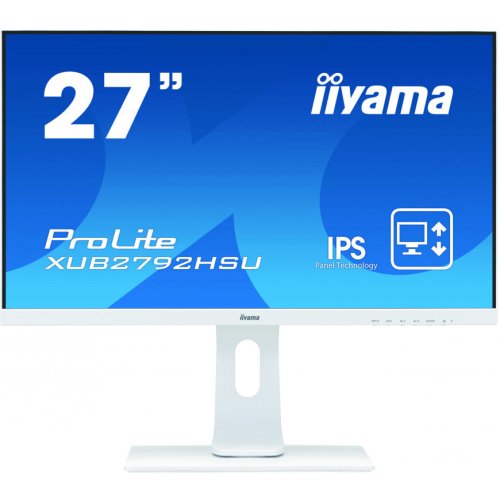 IIYAMA Monitor LED Iiyama XUB2792HSU-W1 27inch, 1920x1080, 4ms, White