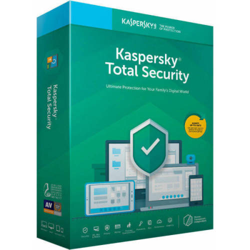 Kaspersky Kaspersky Total Security Multi-Device European Edition 2PC 2Ani Licenta Reinnoire Electronica