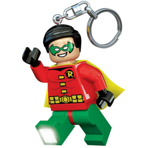 LEGO® Breloc chei cu lanterna LEGO Robin (LGL-KE61)