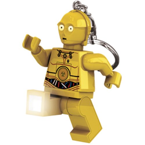 LEGO® Breloc cu lanterna LEGO C-3PO (LGL-KE18)