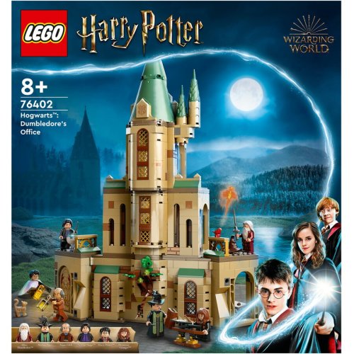 LEGO® LEGO® Harry Potter™ - Hogwarts™: Biroul lui Dumbledore 76402, 654 piese