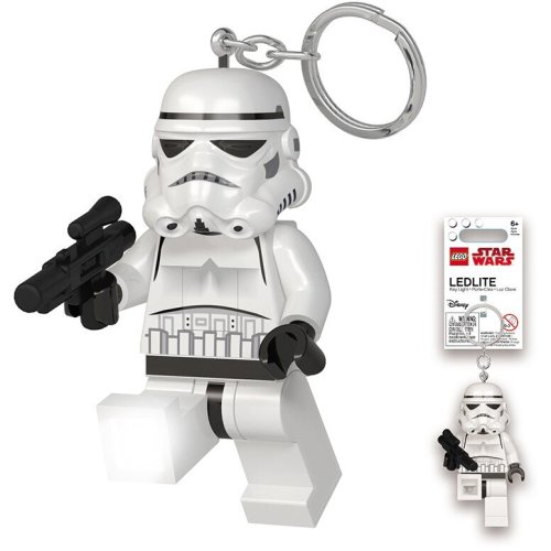 LEGO® LEGO Star Wars Keychain Lanterna, Stormtrooper cu blaster