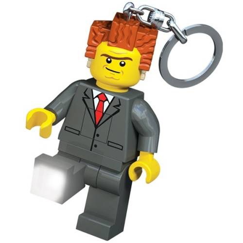 LEGO® Breloc chei cu lanterna LEGO Movie Lord Business