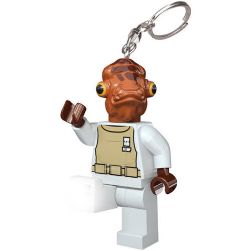 LEGO® Breloc cu lanterna LEGO Star Wars Admiral Ackbar (LGL-KE59)