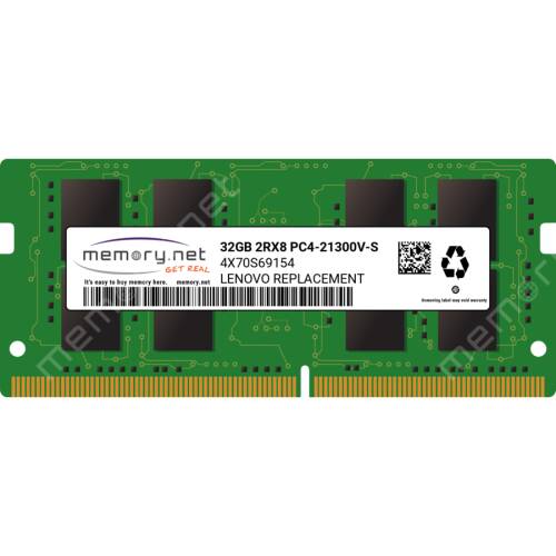 Lenovo Memorie laptop Lenovo 4X70S69154, DDR4, 1x32GB, 2666MHz