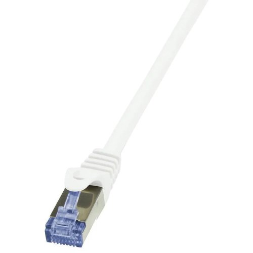 logilink Patchcord Cablu Cat.6A 10G S/FTP PIMF PrimeLine 3m alb