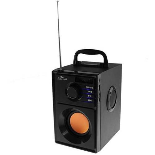 Mediatech portable speaker system mediatech boombox bt mt3145, bt2.1, 15w rms, mp3, fm