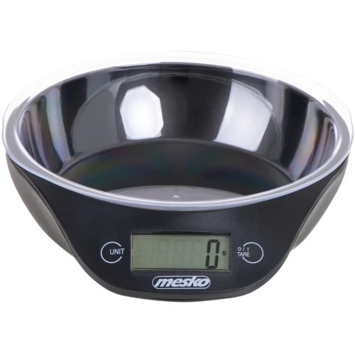 Mesko Mesko MS3164, cântar de bucătărie cu castron, 5kg / 1g , gri