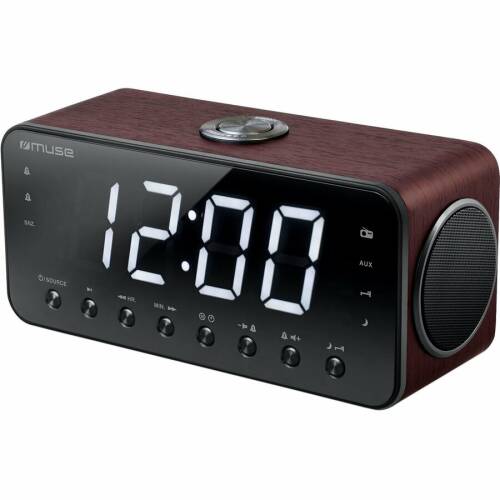MUSE Radio cu ceas Muse M-192 DW, LED, Dual Alarm, Negru