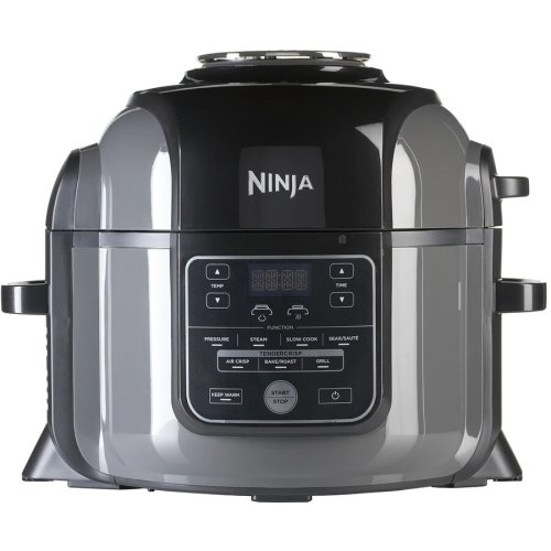 NINJA Multicooker Ninja OP300EU, 1460W, 6L, functie Slow Cook, 7 moduri de gatire, gri/negru