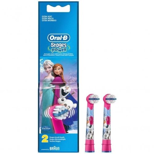 Oral-b Set de rezerve pentru periuțe electrice Oral-B, Tematică Frozen, Vârstă recomandată 3+ ani, Conține 2 rezerve