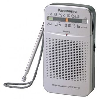 Panasonic Radio portabil Panasonic RF-P50DEG, argintiu