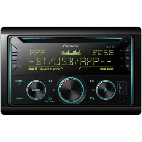 Pioneer CD player auto Pioneer FH-S720BT, 2DIN, Bluetooth, Spotify, 4x50W, USB, iluminare Multicolor, compatibil dispozitiv Apple/Android, Pioneer ARC App