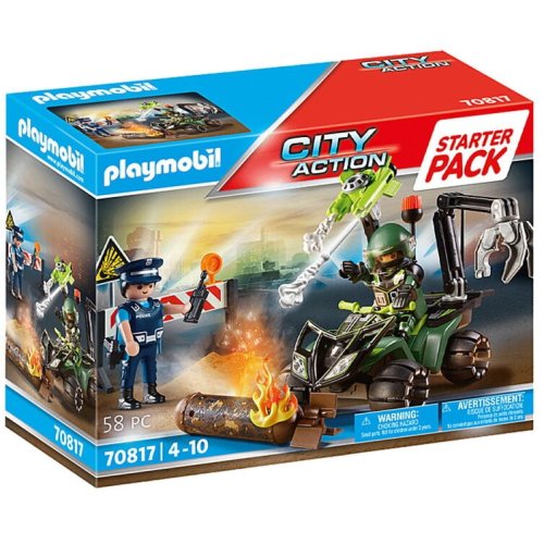 PLAYMOBIL Playmobil City Action - Police, Vehicul special pentru bombe