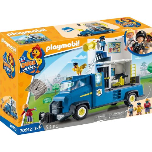 PLAYMOBIL Playmobil Duck On Call - Camion de politie