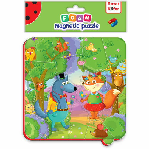 Roter Kafer Puzzle magnetic Animale din padure Roter Kafer RK5010-03