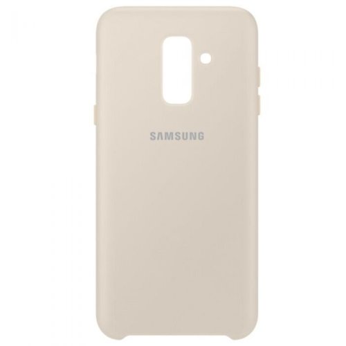 Samsung Protectie Spate Samsung Dual Layer EF-PA605CFEGWW pentru Samsung Galaxy A6+ 2018, Auriu