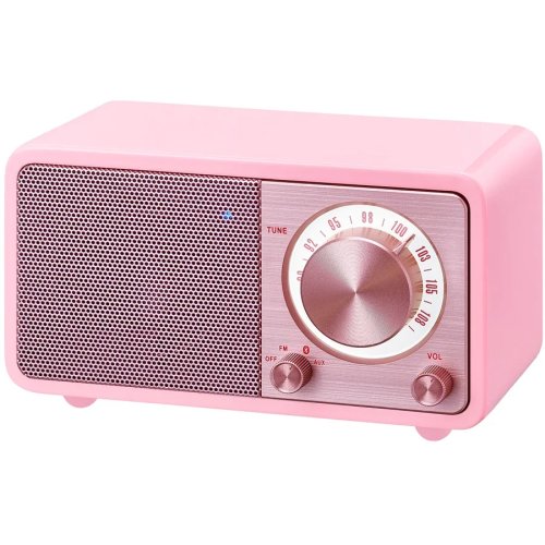 Sangean Sangean WR-7 Genuine Mini Bluetooth FM rádió, pink