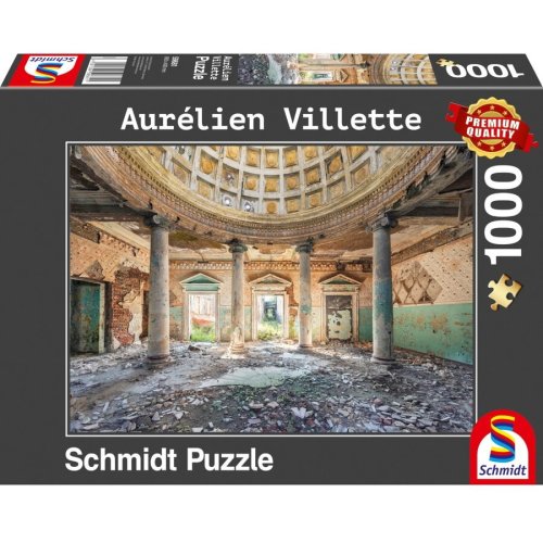 Schmidt puzzle schmidt - aurélien vilette: topophilia - sanatoriu, 1000 piese