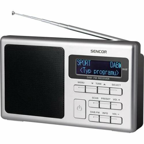 SENCOR Radio digital Sencor SRD 6400 DAB+ FM