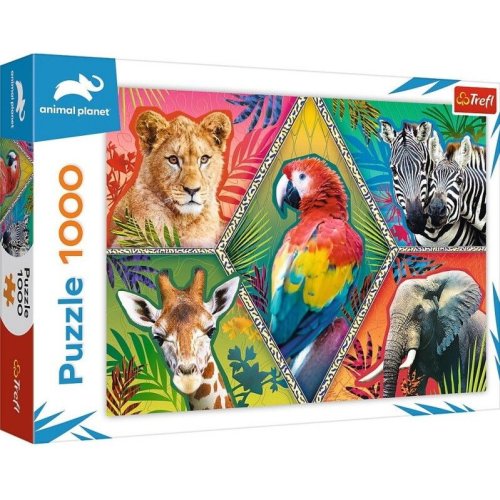 TREFL Puzzle Trefl Animale exotice 1000 piese