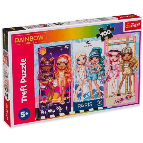 TREFL Puzzle Trefl Papusile Rainbow 100 piese