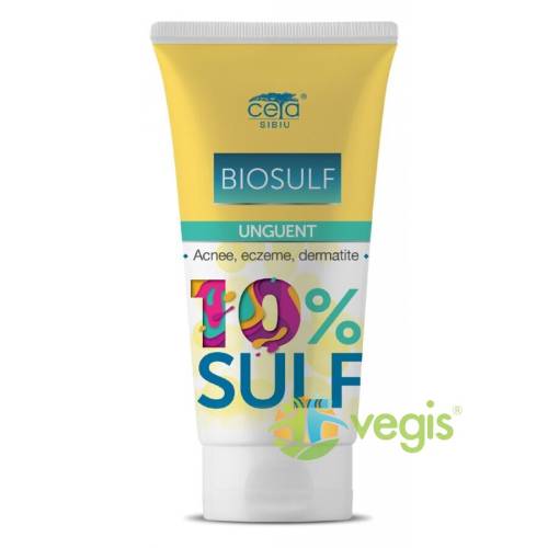 Ceta sibiu - Biosulf unguent cu sulf 10% 50g