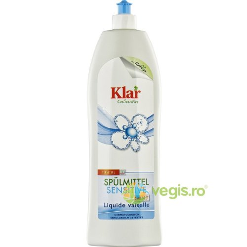 Detergent Lichid Sensitiv pentru Vase Ecologic/Bio 1 L