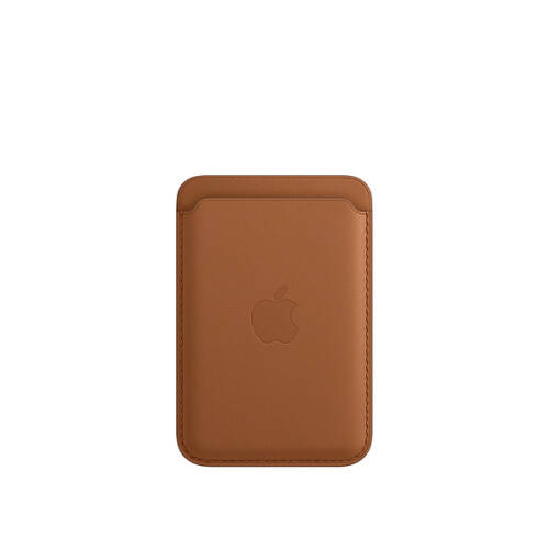 Portofel Apple din piele cu MagSafe pentru iPhone Saddle Brown