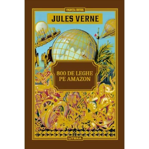 800 de leghe pe Amazon - Jules Verne, editura Litera